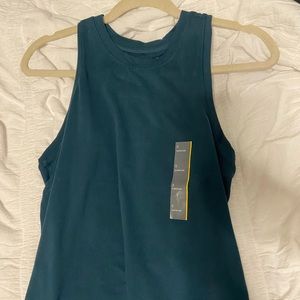 Green/Blue full length tank top